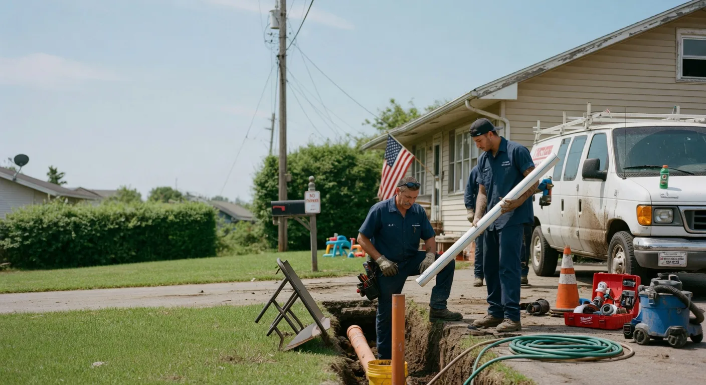 Clogged Drain Repair in Galesburg, KS